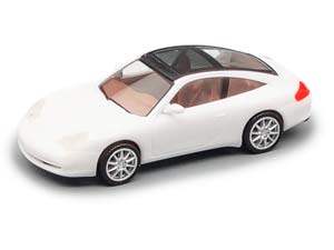 PORSCHE 911 (996) TARGA, WHITE (ДЛИНА МОДЕЛИ 3-5 СМ)