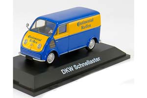 DKW SCHNELLASTER CONTINENTAL TYRES BLUE YELLOW