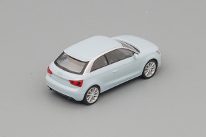 AUDI A1 (8X), CUMULUSBLUE (ДЛИНА МОДЕЛИ 3-5 СМ) — фото 2