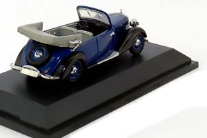 MERCEDES 170V CONVERTIBLE 1939 DARKBLUE BLACK — фото 2