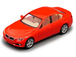 BMW 3 SERIES F30 (2012), RED (ДЛИНА МОДЕЛИ 3-5 СМ) — фото 4