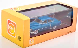 CADILLAC SERIE 61 4-DOOR COUPE 1951 BLUE — фото 3