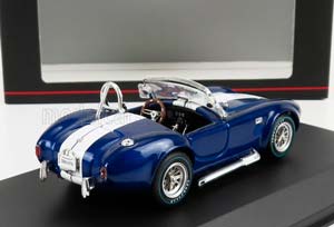 FORD SHELBY COBRA 427/SC SPIDER 1965, DARK BLUE WHITE — фото 2