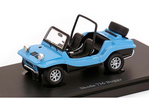 SKODA 736 BUGGY 1975 LIGHTBLUE / ШКОДА 736 БАГГИ 1975 ГОЛУБОЙ