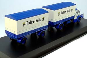 KRUPP TITAN PLANE MIT ANHÄNGER TUCHER-BRAEU BLUE WHITE — фото 2