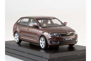 SKODA RAPID SPACEBACK 2013 BROWN / SKODA RAPID SPACEBACK 2013 КОРИЧНЕВЫЙ — фото 5