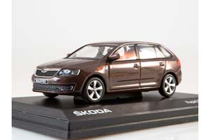 SKODA RAPID SPACEBACK 2013 BROWN / SKODA RAPID SPACEBACK 2013 КОРИЧНЕВЫЙ — фото 7