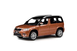 SKODA YETI FL (2013), ORANZOVA TERRACOTTA METALIZA (КОРИЧНЕВЫЙ МЕТАЛЛИК)