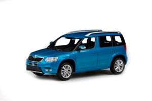 SKODA YETI FL (2013) MODRA METALIZA