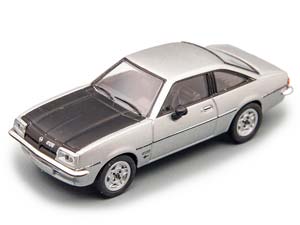 OPEL MANTA B GT/E, SILVER METALLIC (ДЛИНА МОДЕЛИ 3-5 СМ) — фото 3
