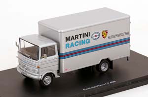 MERCEDES LP 608 KASTEN PORSCHE MARTINI RACING SILBER LIMITED EDITION 1000 PCS. / МЕРСЕДЕС МАРТИНИ ПОРШЕ