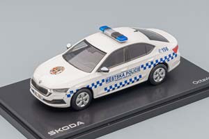 SKODA OCTAVIA IV MESTSKA POLICIE 2020, WHITE BLUE