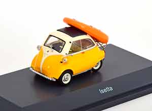 BMW ISETTA WITH SCHLAUCHBOOT YELLOW CREME