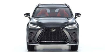 LEXUS NX 350H F SPORT RHD, GRAPHITE BLACK — фото 8