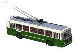ZIU-5 TROLLEY (USSR RUSSIA) 1960 GREEN/WHITE | ЗИУ-5 ГОРОДСКОЙ — фото 3