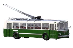 ZIU-5 TROLLEY (USSR RUSSIA) 1960 GREEN/WHITE | ЗИУ-5 ГОРОДСКОЙ — фото 5