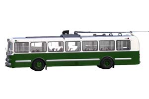 ZIU-5 TROLLEY (USSR RUSSIA) 1960 GREEN/WHITE | ЗИУ-5 ГОРОДСКОЙ — фото 6