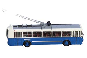 ZIU-5 TROLLEY (USSR RUSSIA) 1960 BLUE/WHITE | ЗИУ-5 ГОРОДСКОЙ — фото 6