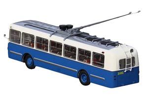 ZIU-5 TROLLEY (USSR RUSSIA) 1960 BLUE/WHITE | ЗИУ-5 ГОРОДСКОЙ — фото 8