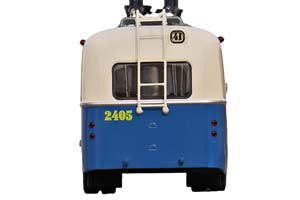 ZIU-5 TROLLEY (USSR RUSSIA) 1960 BLUE/WHITE | ЗИУ-5 ГОРОДСКОЙ — фото 9