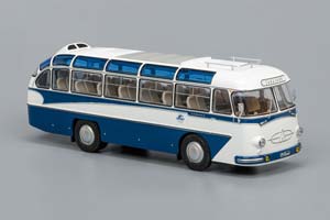 LAZ 697E ТУРИСТ 1961 WHITE/BLUE | ЛАЗ 697Е БЕЛО/СИНИЙ ЭМБЛЕМА-ИНТУРИСТ — фото 2