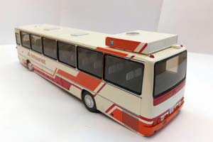 IKARUS INTURIST / ИКАРУС 250.70 ИНТУРИСТ (С ЭБЛЕМОЙ) БЕЖЕВЫЙ С КРАСНЫМИ ПОЛОСКАМИ КЛУБНИЧНЫЙ 1969-1996 — фото 4