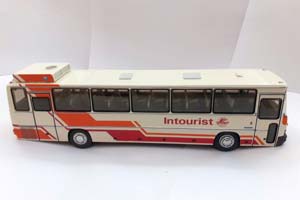 IKARUS INTURIST / ИКАРУС 250.70 ИНТУРИСТ (С ЭБЛЕМОЙ) БЕЖЕВЫЙ С КРАСНЫМИ ПОЛОСКАМИ КЛУБНИЧНЫЙ 1969-1996 — фото 6