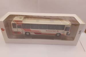 IKARUS INTURIST / ИКАРУС 250.70 ИНТУРИСТ (С ЭБЛЕМОЙ) БЕЖЕВЫЙ С КРАСНЫМИ ПОЛОСКАМИ КЛУБНИЧНЫЙ 1969-1996 — фото 11