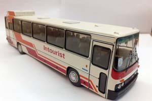 IKARUS INTURIST / ИКАРУС 250.70 ИНТУРИСТ БЕЖЕВЫЙ С КРАСНЫМИ ПОЛОСКАМИ ЗЕМЛЯНИЧНЫЙ 1969-1996 — фото 3