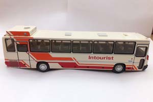 IKARUS INTURIST / ИКАРУС 250.70 ИНТУРИСТ БЕЖЕВЫЙ С КРАСНЫМИ ПОЛОСКАМИ ЗЕМЛЯНИЧНЫЙ 1969-1996 — фото 4