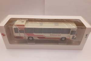 IKARUS INTURIST / ИКАРУС 250.70 ИНТУРИСТ БЕЖЕВЫЙ С КРАСНЫМИ ПОЛОСКАМИ ЗЕМЛЯНИЧНЫЙ 1969-1996 — фото 7