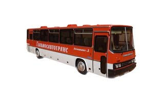 IKARUS / ИКАРУС 250.59 ГЛАВМОСАВТОТРАНС КРАСНО-БЕЛЫЙ 1969-1996 — фото 2