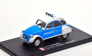 CITROEN 2CV POLENTE BLUE SILVER WHITE