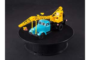 SHOWCASE ROTATED DISPLAY FOR 1:43 MODEL | ВРАЩАЮЩИЙСЯ ДИСПЛЕЙ С БАРХАТНОЙ ПОДСТАВКОЙ D20 СМ — фото 2
