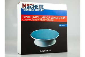SHOWCASE ROTATED DISPLAY FOR 1:43 MODEL | ВРАЩАЮЩИЙСЯ ДИСПЛЕЙ С ЗЕРКАЛЬНОЙ ПОДСТАВКОЙ D20 СМ — фото 3
