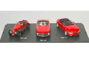 BMW ROADSTER-SET WITH 328 507 AND Z3 RED