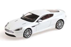 ASTON MARTIN DB9 WHITE WITH RED INTERIOR