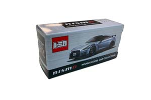 NISSAN GT-R (R35) NISMO SILVER/BLACK ROOF (ДЛИНА МОДЕЛИ 6-10 СМ) — фото 3