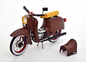 SIMSON SCHWALBE KR51/1 CUSTOM 2 BROWN — фото 3