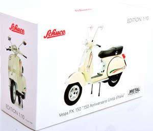 PIAGGIO VESPA PX 150 ANNIVERSARIO UNITA D ITALIA 2011, WHITE — фото 4
