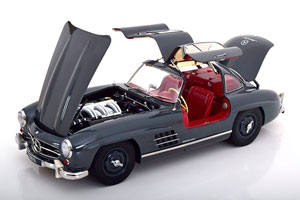 MERCEDES 300 SL GULLWING 1954 DARK GREY — фото 3