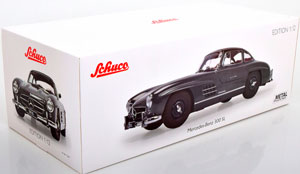 MERCEDES 300 SL GULLWING 1954 DARK GREY — фото 8