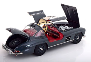 MERCEDES 300 SL GULLWING 1954 DARK GREY — фото 4