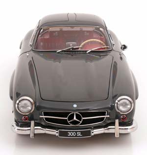 MERCEDES 300 SL GULLWING 1954 DARK GREY — фото 6