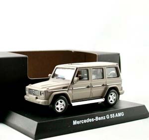 MERCEDES-BENZ G55 AMG W463 СЕРЫЙ (ДЛИНА МОДЕЛИ 6-10 СМ)