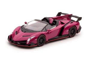 LAMBORGHINI VENENO РОДСТЕР ФИОЛЕТОВЫЙ