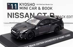 NISSAN GT-R R35 TRACK EDITION ENGINEERED BY NISMO T-SPEC COUPE 2022, BLACK (ДЛИНА МОДЕЛИ 6-10 СМ)