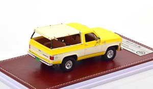 CHEVROLET K-5 BLAZER WITH TOP OPEN 1973-1978 YELLOW WHITE — фото 2