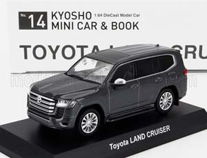TOYOTA LAND CRUISER ZX 2021, GREY MET (ДЛИНА МОДЕЛИ 6-10 СМ)
