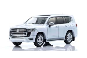 TOYOTA LAND CRUISER ZX 2021, WHITE (ДЛИНА МОДЕЛИ 6-10 СМ)